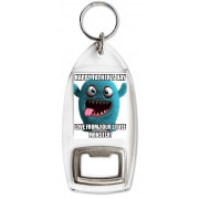 Happy Father's Day From your Little Monster! - Keyring