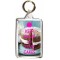 Keep Calm and Love Cakes - Double Sided - Large Keyring