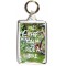 Keep Calm and Ride a Bike - Double Sided - Large Keyring