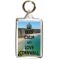 Keep Calm and Love Cornwall - Double Sided - Large Keyring