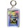 Keep Calm and Love a Taxi Driver - Double Sided - Large Keyring