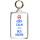 Keep Calm I'm a Bus Driver - Double Sided - Large Keyring