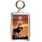 Keep Calm and I'm a Cowboy - Double Sided - Large Keyring