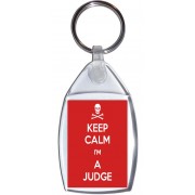 Keep Calm I'm a Judge - Keyring