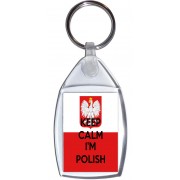 Keep Calm I'm Polish - Keyring