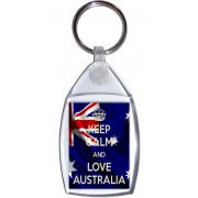Keep Calm and Love Australia - Keyring
