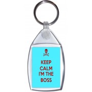 Keep Calm I'm the Boss - Keyring