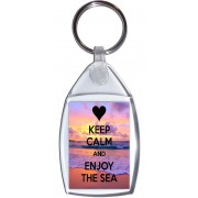 Keep Calm and Enjoy the Sea - Keyring