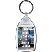 Keep Calm and Drive a Mini - Keyring