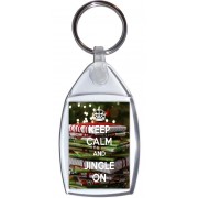 Keep Calm and Jingle On - Keyring