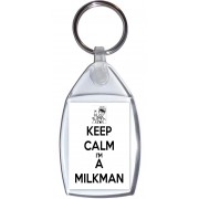 Keep Calm I'm a Milkman - Keyring