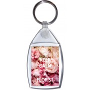 Keep Calm I'm a Florist - Keyring