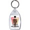Keep Calm and Love a Milkshake - Keyring