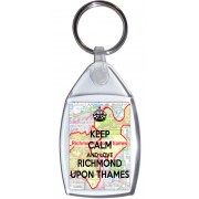 Keep Calm and Love Richmond Upon Thames - Keyring