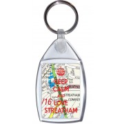 Keep Calm and Love Streatham - Keyring