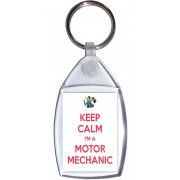 Keep Calm I'm a Motor Mechanic - Keyring