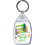 Keep Calm and Let me Fix It - Keyring