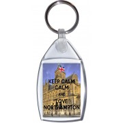 Keep Calm and Love Northampton - Keyring