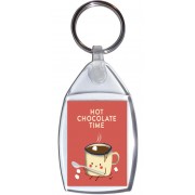 Hot Chocolate Time - Keyring