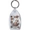 Keep Calm and Love Hippos - Keyring